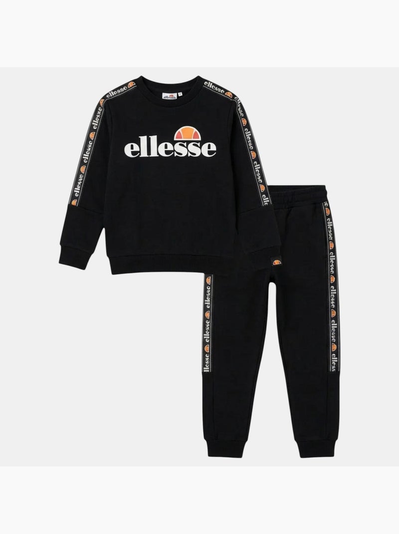 Ellesse - Conjunto de sudadera y pantalón de jogging niño Negro - Kiabi