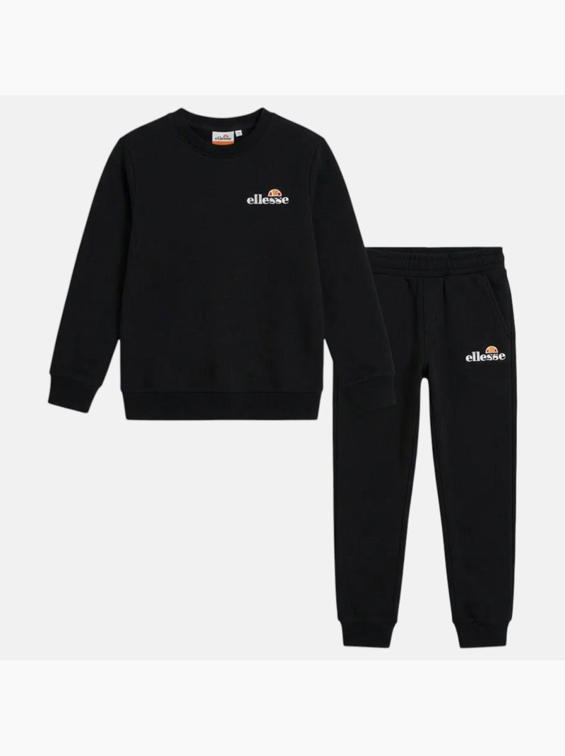 Ellesse - Conjunto de sudadera y pantalón de jogging niño Negro - Kiabi