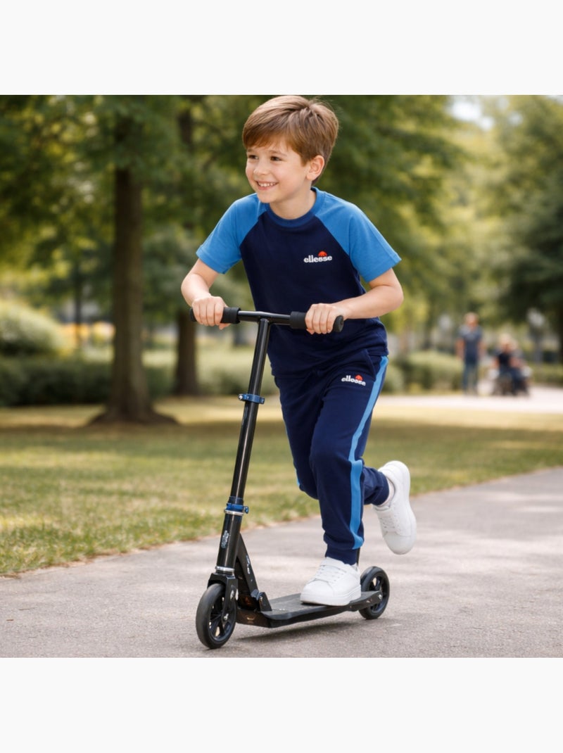 Ellesse - Conjunto infantil 3 piezas compuesto por dos camisetas y un pantalón de chándal Azul marino - Kiabi