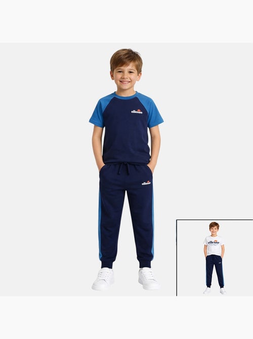 Ellesse - Conjunto infantil 3 piezas compuesto por dos camisetas y un pantalón de chándal - Kiabi