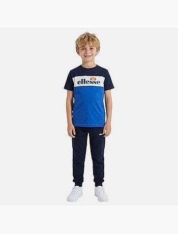 Ellesse - Conjunto infantil 3 piezas compuesto por dos camisetas y un pantalón de chándal