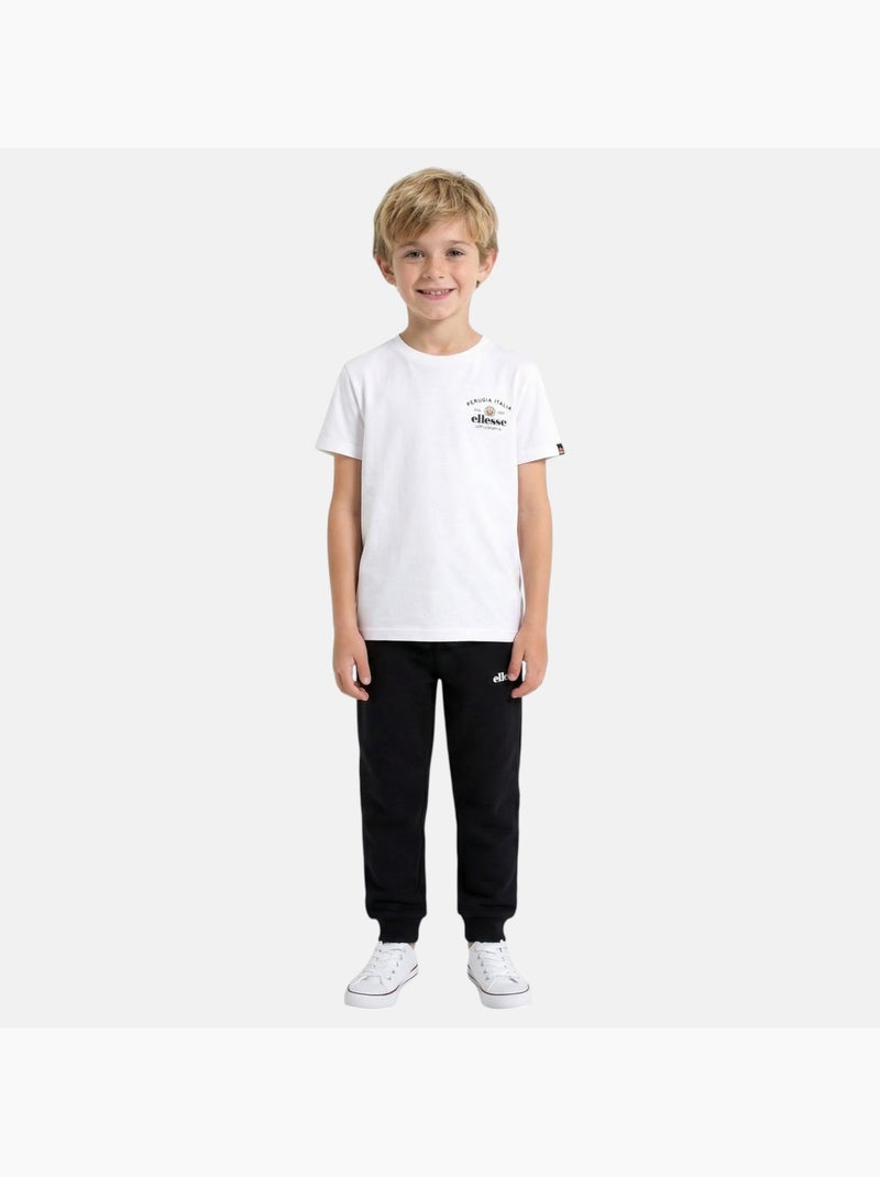 Ellesse - Conjunto infantil 3 piezas compuesto por dos camisetas y un pantalón de chándal Azul - Kiabi