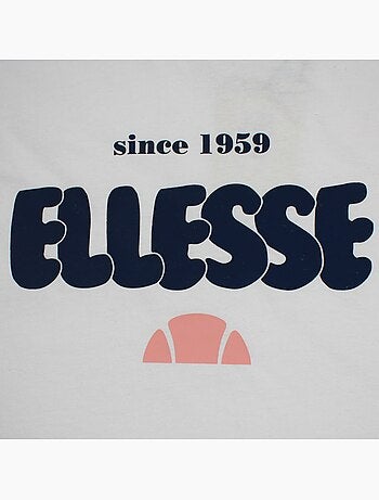 Ellesse - Conjunto niña compuesto por camiseta corta sujetador deportivo y leggings