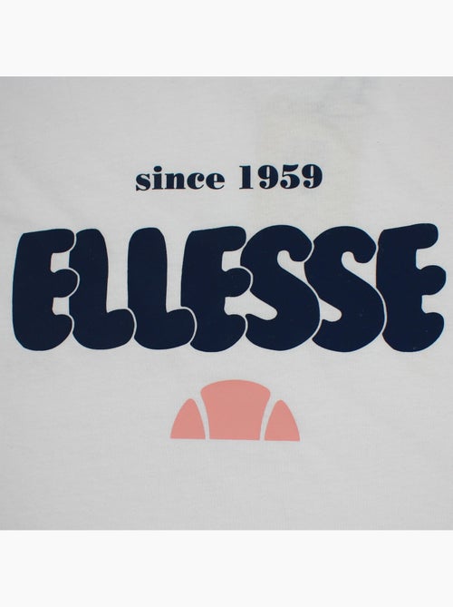 Ellesse - Conjunto niña compuesto por camiseta corta sujetador deportivo y leggings - Kiabi Ellesse - Conjunto niña compuesto por camiseta corta sujetador deportivo y leggings - Kiabi