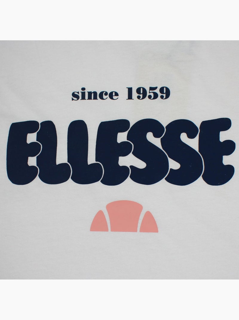 Ellesse - Conjunto niña compuesto por camiseta corta sujetador deportivo y leggings Azul marino - Kiabi