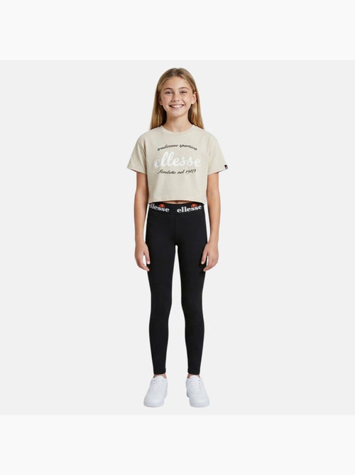 Ellesse - Conjunto niña compuesto por camiseta corta sujetador deportivo y leggings - Kiabi Ellesse - Conjunto niña compuesto por camiseta corta sujetador deportivo y leggings - Kiabi