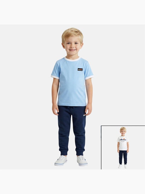 Ellesse - Conjunto niño compuesto por dos camisetas y un pantalón ideal - Kiabi