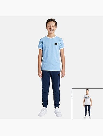 Ellesse - Conjunto niño compuesto por dos camisetas y un pantalón ideal