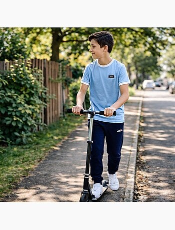 Ellesse - Conjunto niño compuesto por dos camisetas y un pantalón ideal