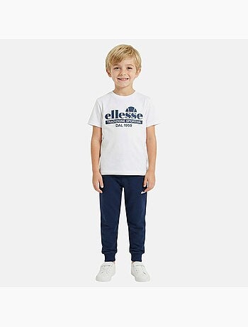 Ellesse - Conjunto niño compuesto por dos camisetas y un pantalón ideal