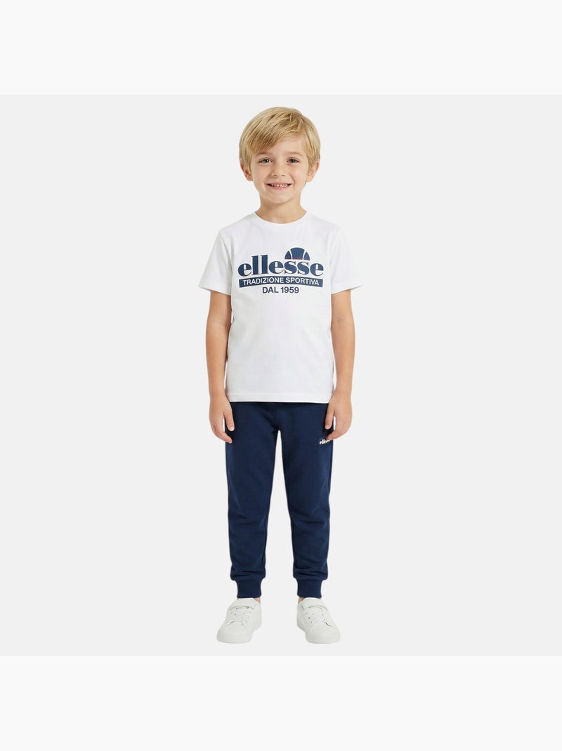 Ellesse - Conjunto niño compuesto por dos camisetas y un pantalón ideal Blanco - Kiabi