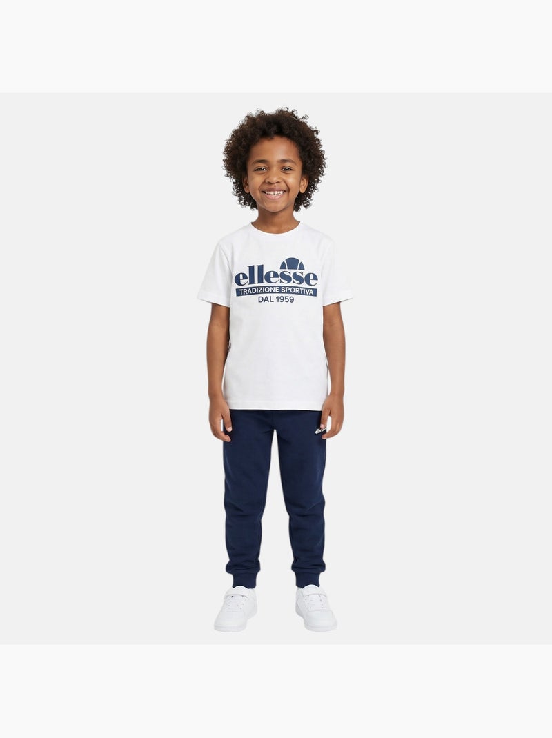 Ellesse - Conjunto niño compuesto por dos camisetas y un pantalón ideal Blanco - Kiabi