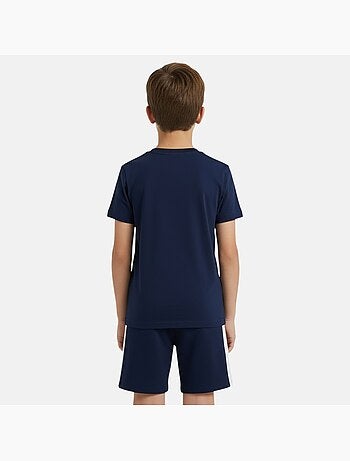 Ellesse - Conjunto niño práctico y moderno compuesto por dos camisetas y un pantalón corto