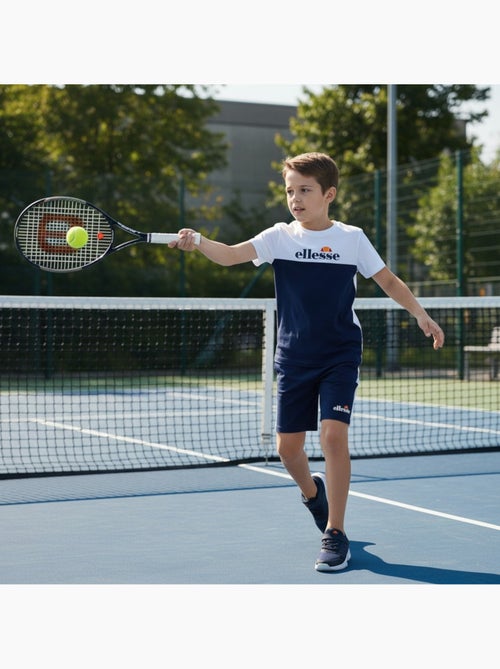 Ellesse - Conjunto niño práctico y moderno compuesto por dos camisetas y un pantalón corto - Kiabi