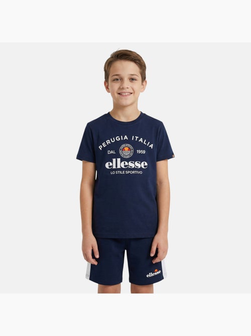 Ellesse - Conjunto niño práctico y moderno compuesto por dos camisetas y un pantalón corto - Kiabi