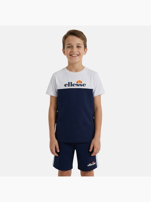 Ellesse - Conjunto niño práctico y moderno compuesto por dos camisetas y un pantalón corto - Kiabi
