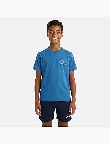 Ellesse - Conjunto niño práctico y moderno compuesto por dos camisetas y un pantalón corto