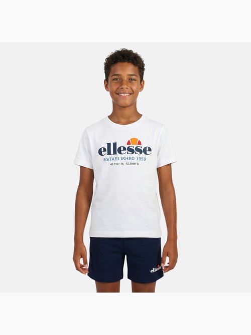 Ellesse - Conjunto niño práctico y moderno compuesto por dos camisetas y un pantalón corto - Kiabi