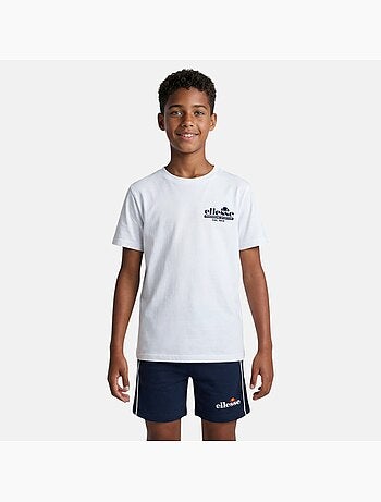 Ellesse - Conjunto niño práctico y moderno compuesto por dos camisetas y un pantalón corto