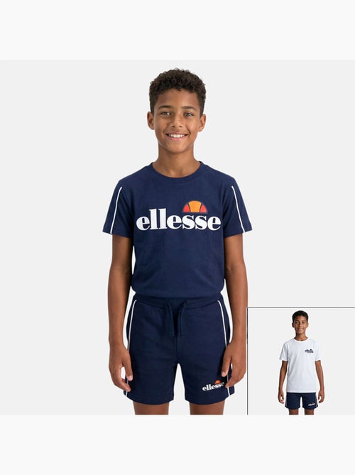 Ellesse - Conjunto niño práctico y moderno compuesto por dos camisetas y un pantalón corto - Kiabi