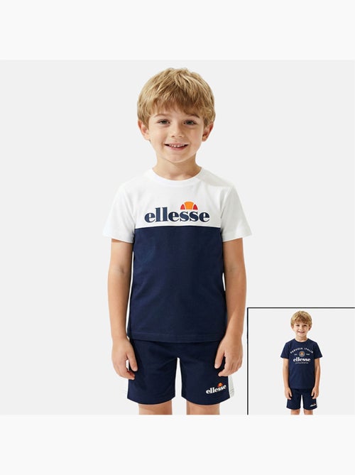 Ellesse - Conjunto niño práctico y moderno compuesto por dos camisetas y un pantalón corto - Kiabi