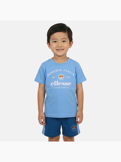 Ellesse - Conjunto niño práctico y moderno compuesto por dos camisetas y un pantalón corto - Kiabi