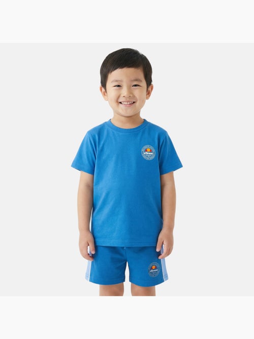 Ellesse - Conjunto niño práctico y moderno compuesto por dos camisetas y un pantalón corto - Kiabi
