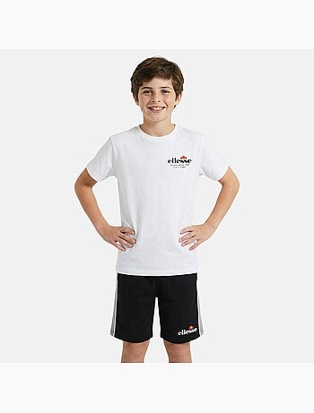 Ellesse - Conjunto niño práctico y moderno compuesto por dos camisetas y un pantalón corto