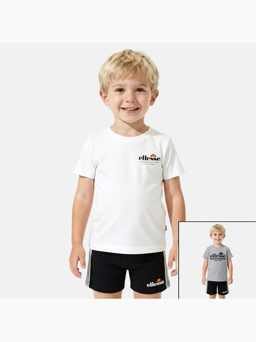 Ellesse - Conjunto niño práctico y moderno compuesto por dos camisetas y un pantalón corto - Kiabi