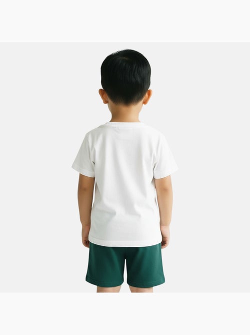 Ellesse - Conjunto niño práctico y moderno compuesto por dos camisetas y un pantalón corto - Kiabi