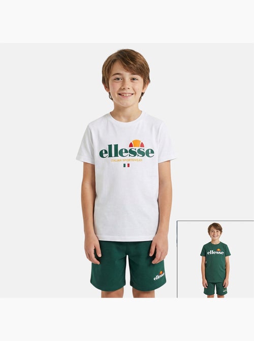 Ellesse - Conjunto niño práctico y moderno compuesto por dos camisetas y un pantalón corto - Kiabi