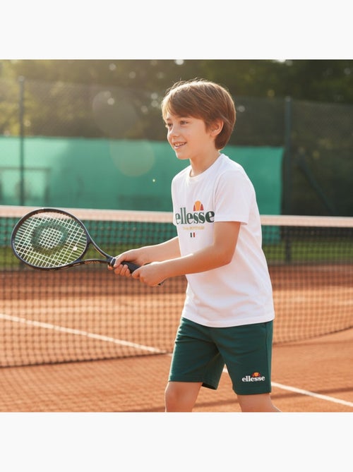 Ellesse - Conjunto niño práctico y moderno compuesto por dos camisetas y un pantalón corto - Kiabi