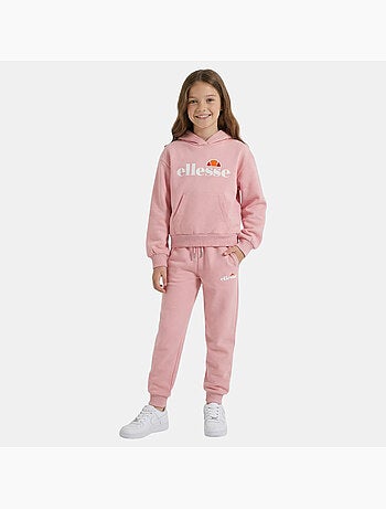 Ellesse - Conjunto sudadera con capucha y pantalón de jogging niña