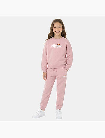 Ellesse - Conjunto sudadera y pantalón de jogging niña
