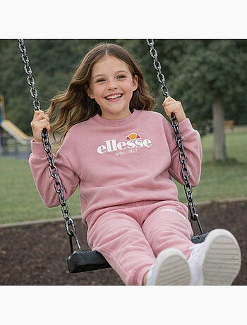 Ellesse - Conjunto sudadera y pantalón de jogging niña