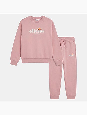 Ellesse - Conjunto sudadera y pantalón de jogging niña