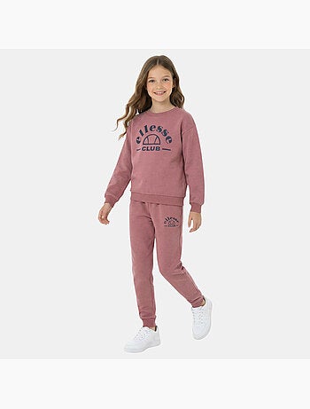 Ellesse - Conjunto sudadera y pantalón de jogging niña