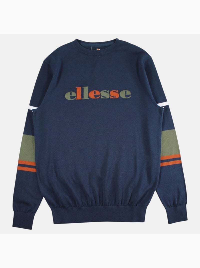 Ellesse - Jersey de hombre , de estilo gráfico y moderno Azul marino - Kiabi