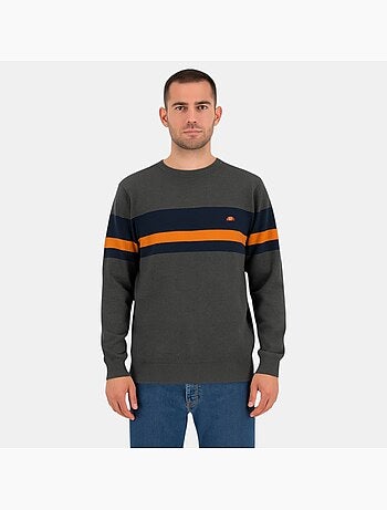 Ellesse - Jersey de hombre de estilo moderno con rayas en contraste