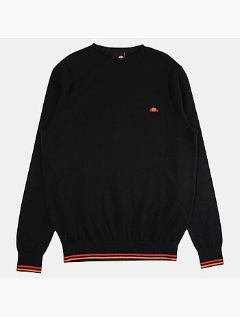 Ellesse - Jersey de hombre , estilo minimalista con ribete en contraste