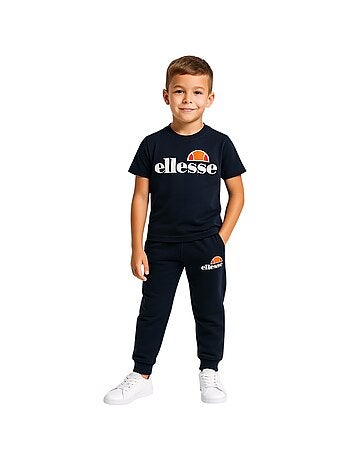 Ellesse - Pack de 2 camisetas y pantalón de jogging niño