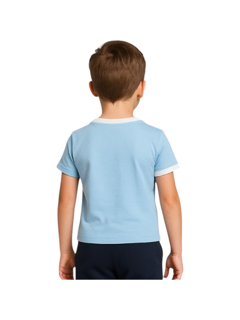 Ellesse - Pack de 2 camisetas y pantalón de jogging niño Azul marino - Kiabi