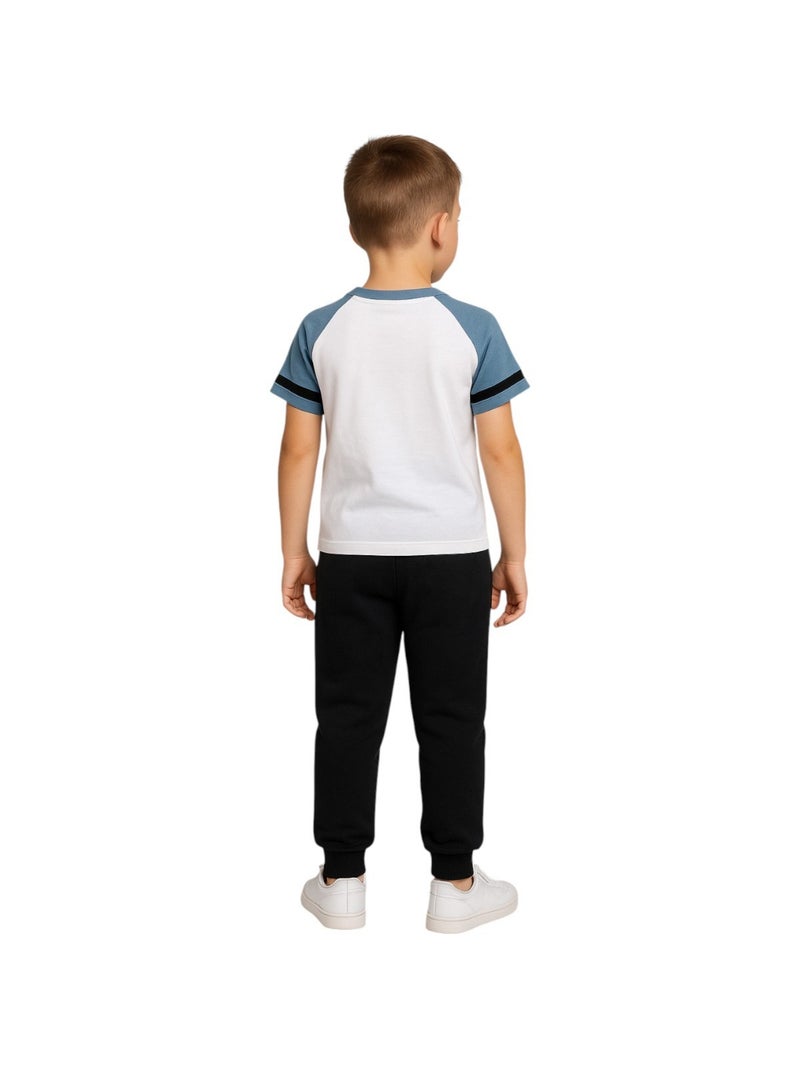 Ellesse - Pack de 2 camisetas y pantalón de jogging niño Blanco - Kiabi