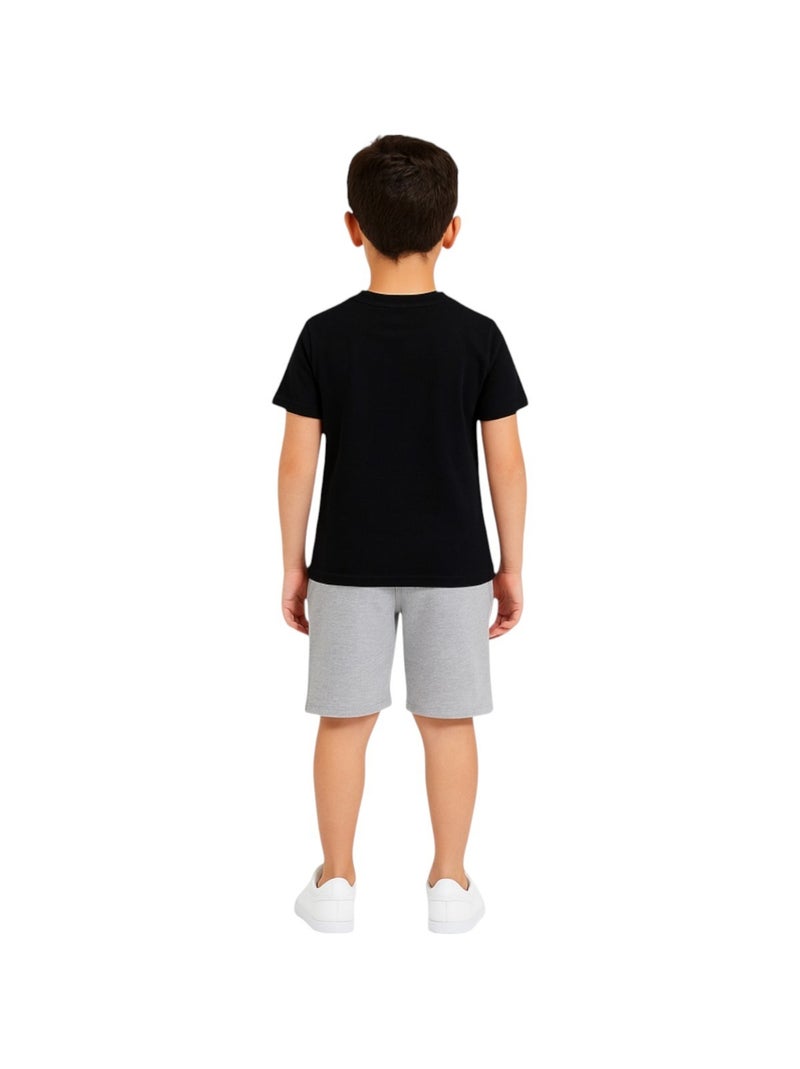 Ellesse - Pack de 2 camisetas y short niño Negro - Kiabi