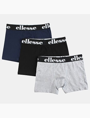 Ellesse - Pack de 3 bóxers hombre