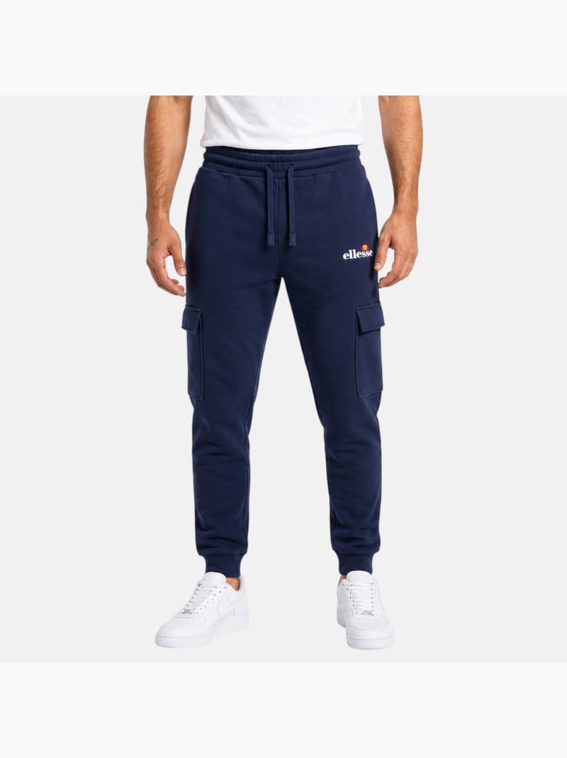 Ellesse - pantalones de chándal de corte holgado, con bolsillos tipo cargo y bajos ajustados Azul marino - Kiabi