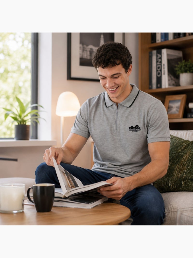 Ellesse - Polo para hombre Gris - Kiabi
