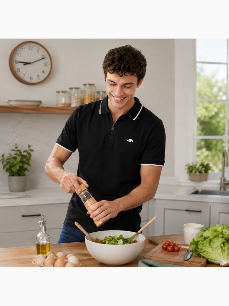 Ellesse - Polo para hombre Negro - Kiabi