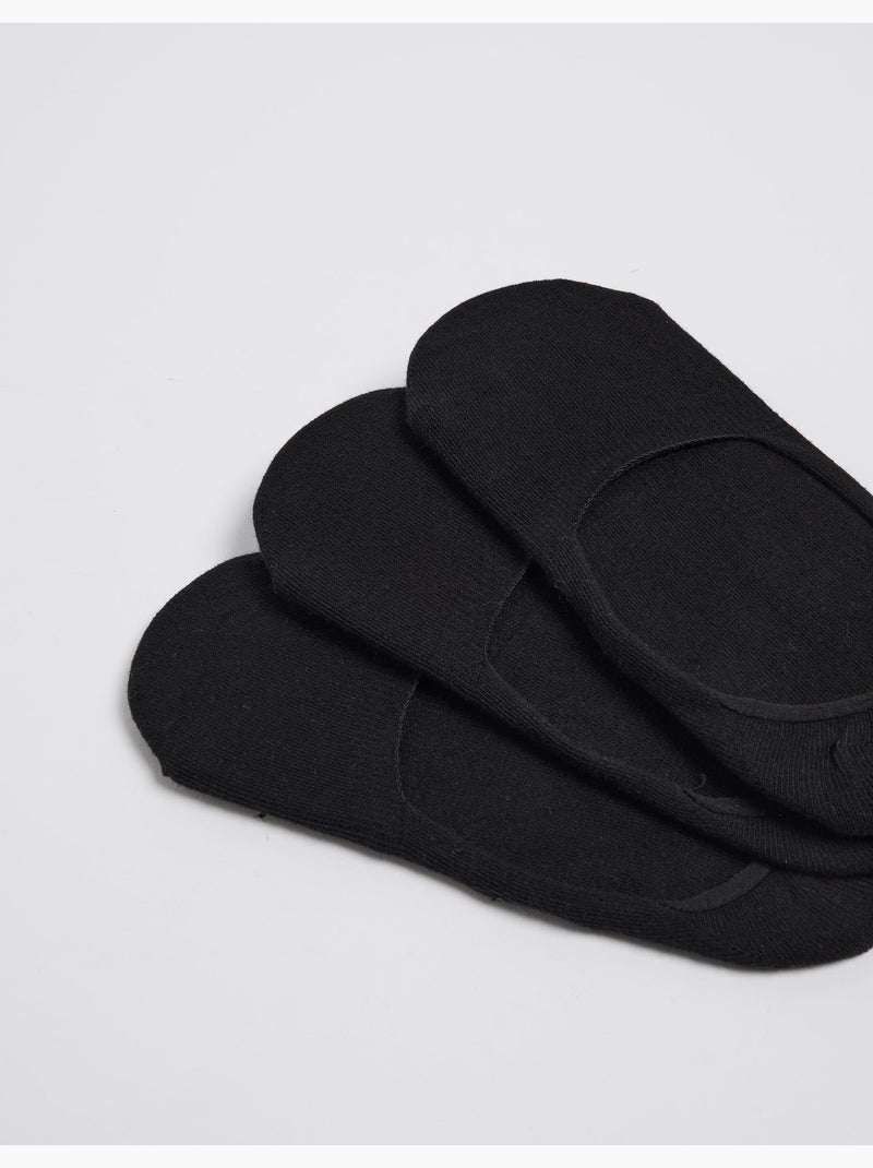 Empaca 3 pares de pies pequeños, MO Fashion Negro - Kiabi
