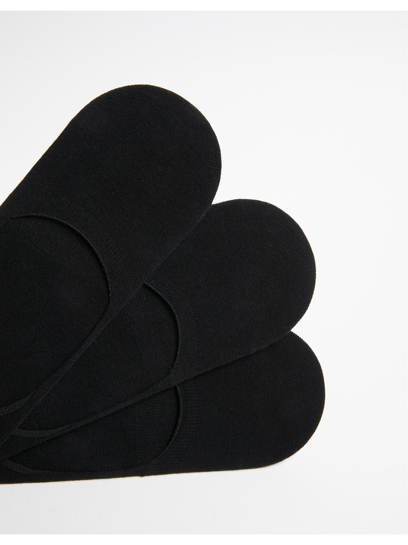 Empaca 3 pares de pies pequeños, MO Fashion Negro - Kiabi